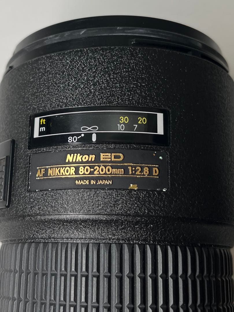 Nikon AF 80-200m F2.8D 望遠ズームレンズ ⚫︎【防湿庫管理】 - メルカリ