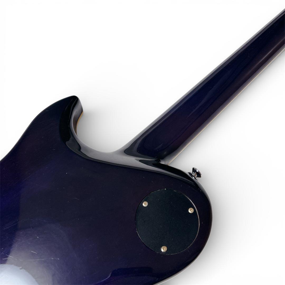 Aria Pro II PE-DLX パープル ※ハードケース付