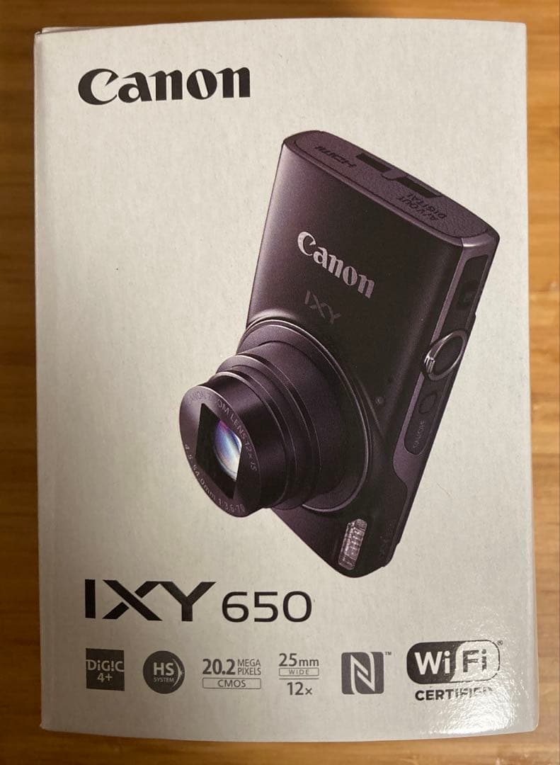 期間限定値下げ【新品未開封】CanonデジタルカメラIXY650 保証書未記入 キヤノン（Canon） コンパクトデジタルカメラ IXY 650 ブラック 光学12