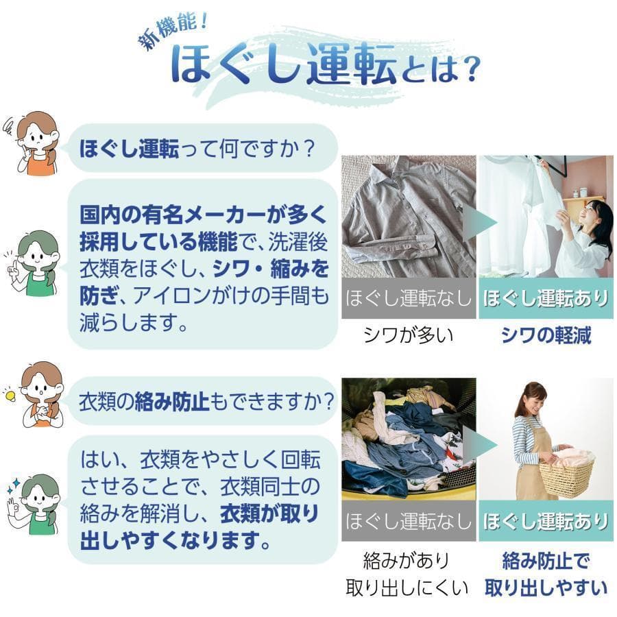 【新品】洗濯機 4.5kg 縦型 乾燥機付き 全自動洗濯機 一人暮らし