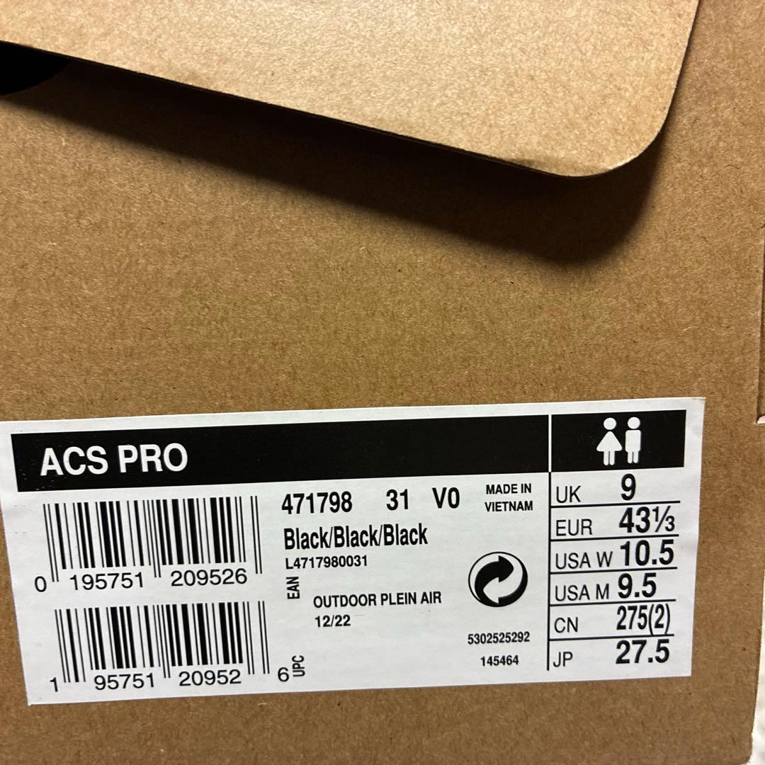 靴 SALOMON ACSPRO 27.5cm