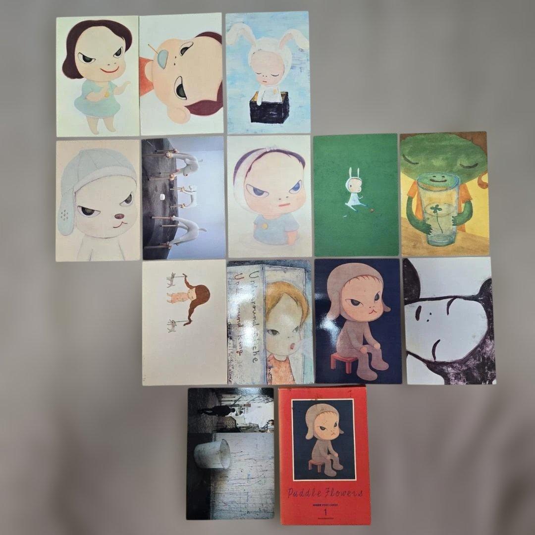 奈良美智 Puddle Flowers ポストカード 2冊セット - メルカリ