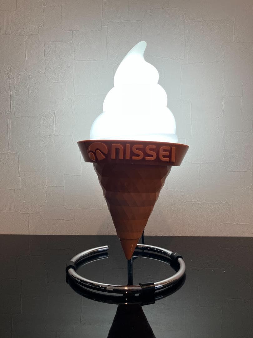 日世NISSEIミニソフトスタンド ソフトクリームライト看板 店舗用