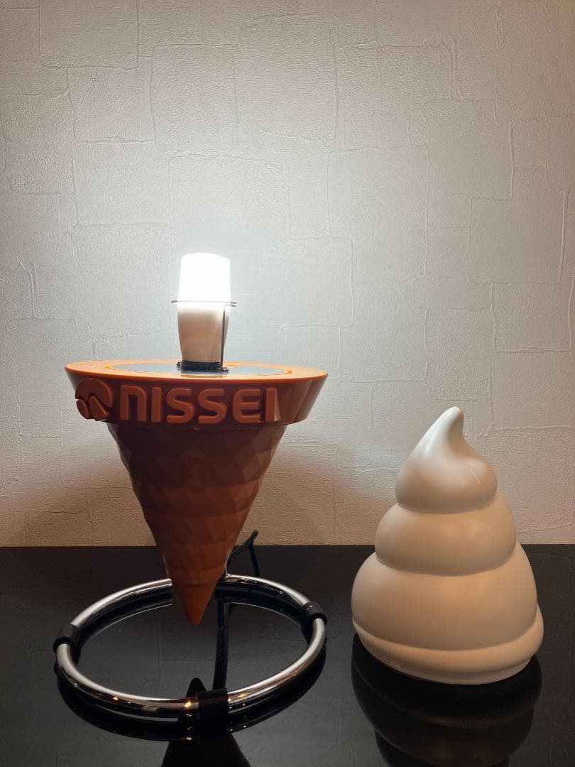 日世NISSEIミニソフトスタンド ソフトクリームライト看板 店舗用