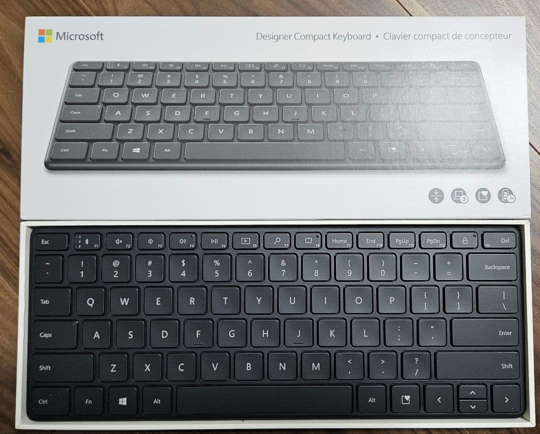 US配列 Microsoft Designer Compact Keyboard - メルカリ