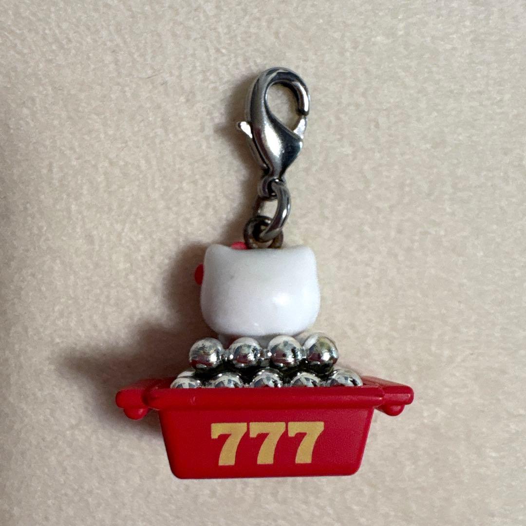 ご当地キティ 開運招福 パチンコ ドル箱 ファスナーマスコット 2007年