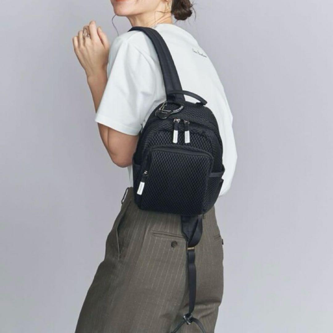 極美品】NOMADIS DAY PETIT メッシュ リュック バックパック - メルカリ