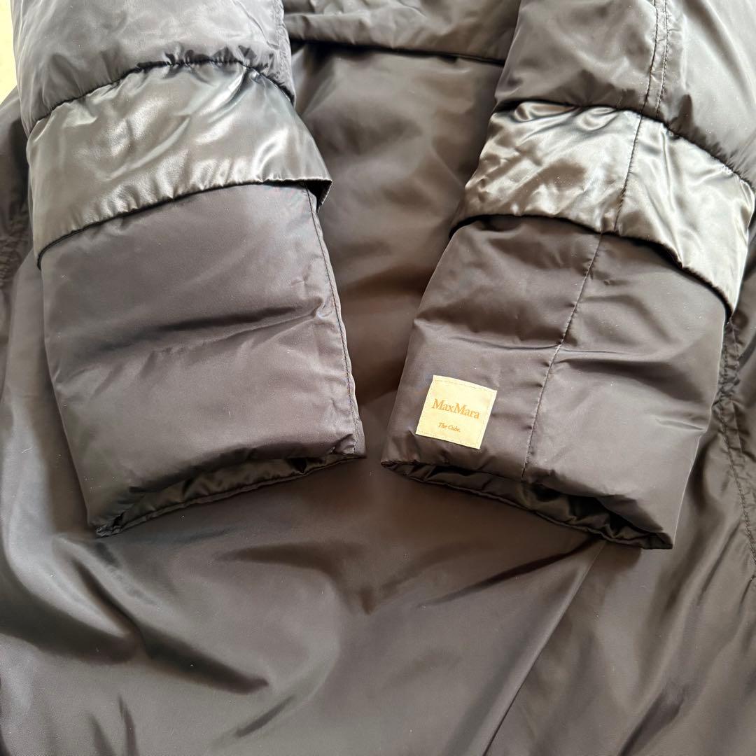 極美品☆マックスマーラ リバーシブル ファーショール ダウンコート