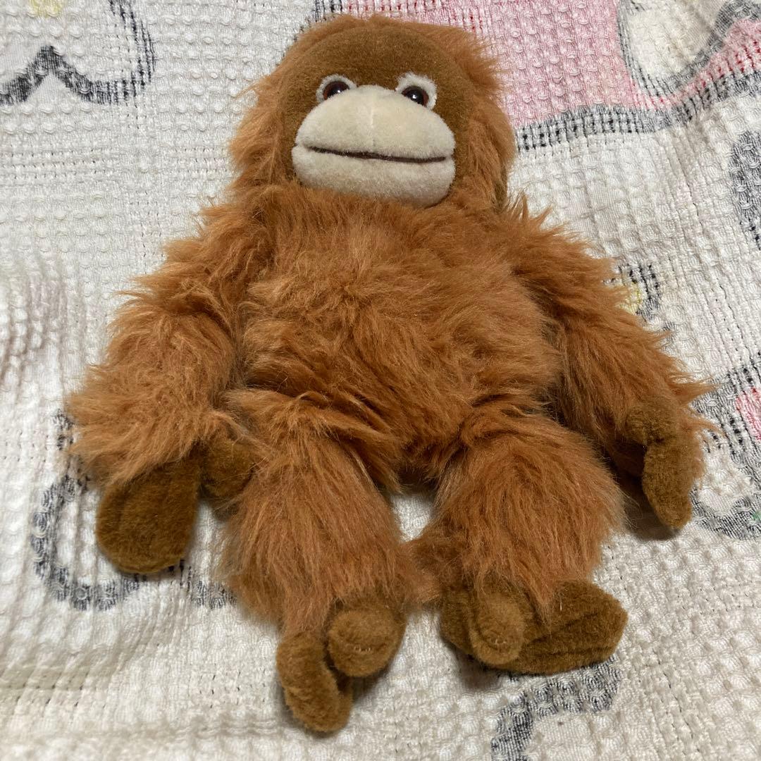 NAKAJIMA ナカジマ 野生の赤ちゃん 王国 オランウータン ぬいぐるみ ①