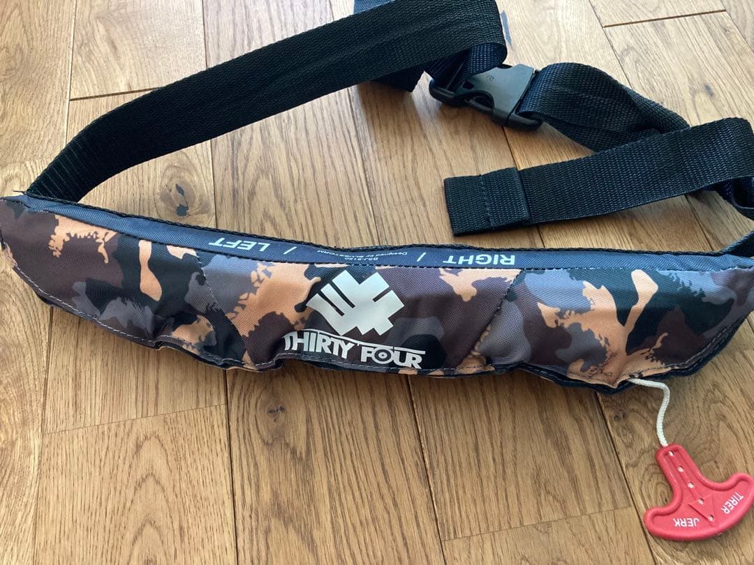 中古】34サーティーフォー ライフジャケット ウエストベルトタイプ