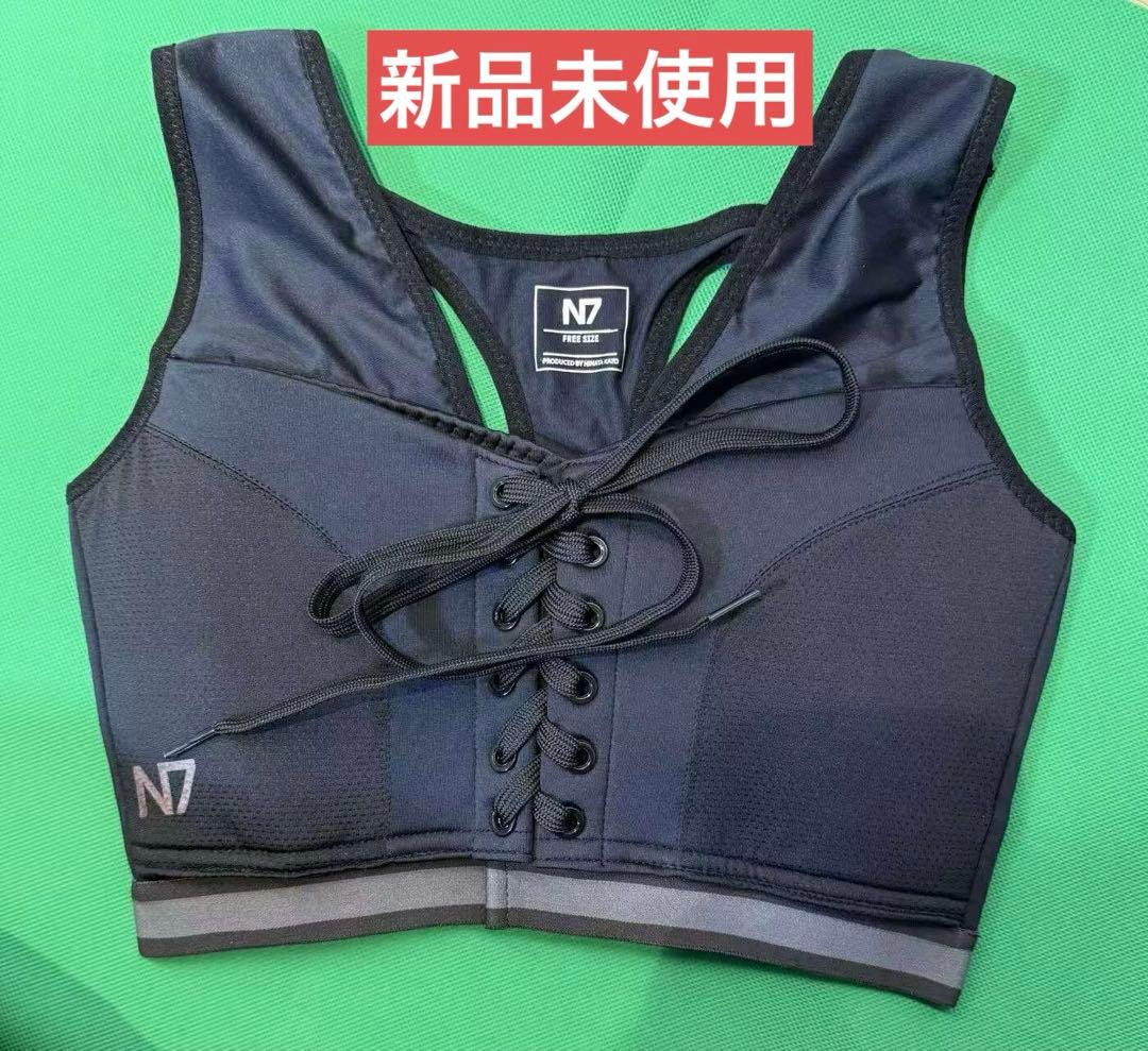 N7 スポーツブラ ブラック 新品未使用 - メルカリ
