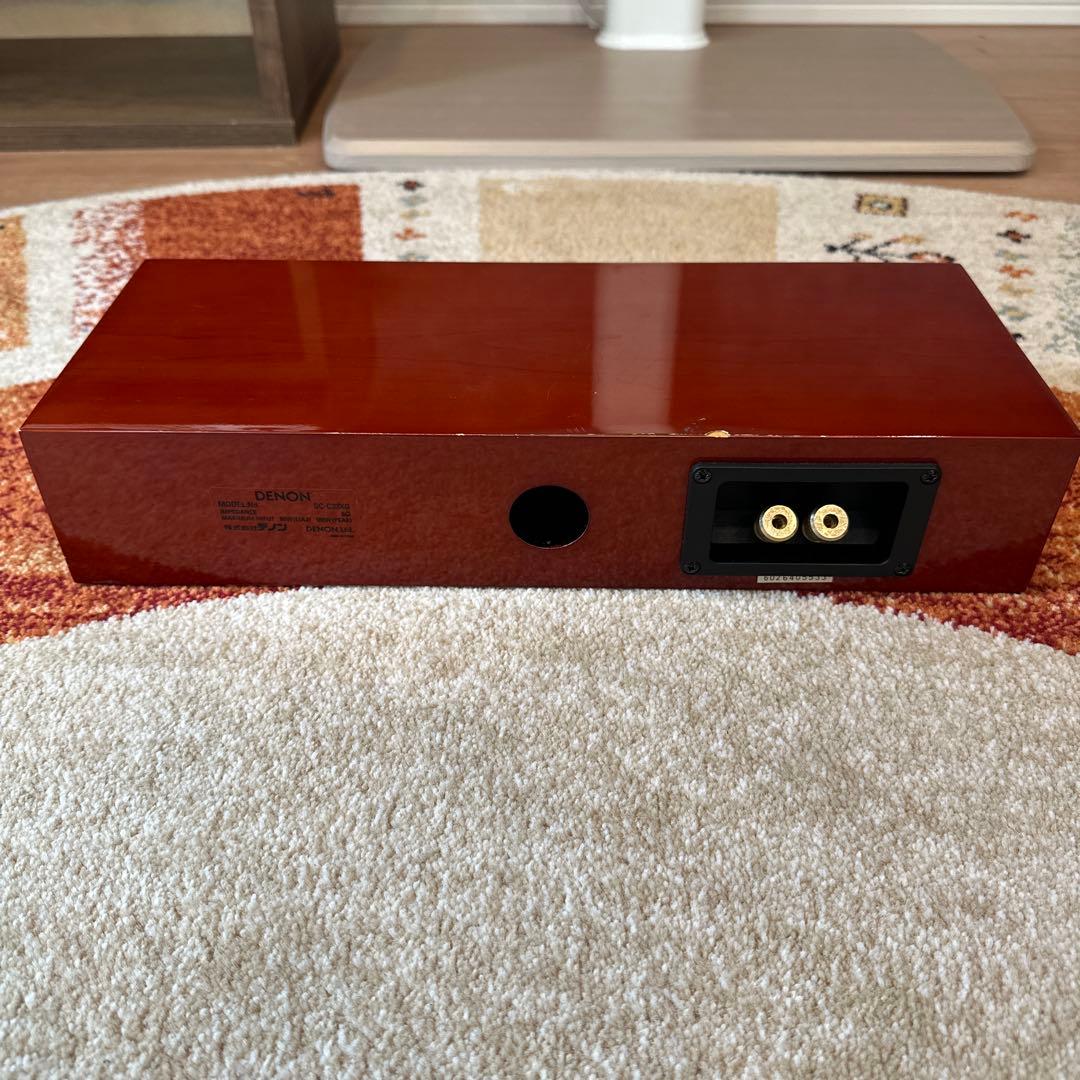 美品/希少】DENON スピーカー SC-C33XG センタースピーカー 木目