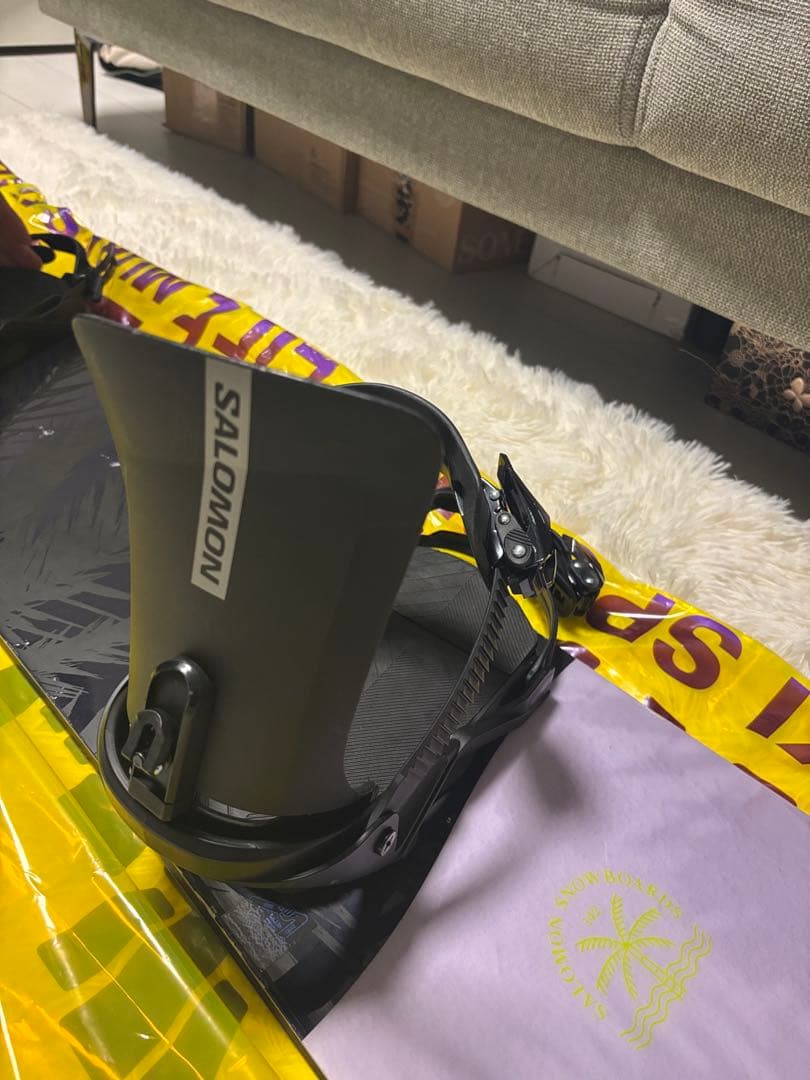 訳あり】SALOMON LOTUS 142 スノーボード＋ビンディング セット - メルカリ