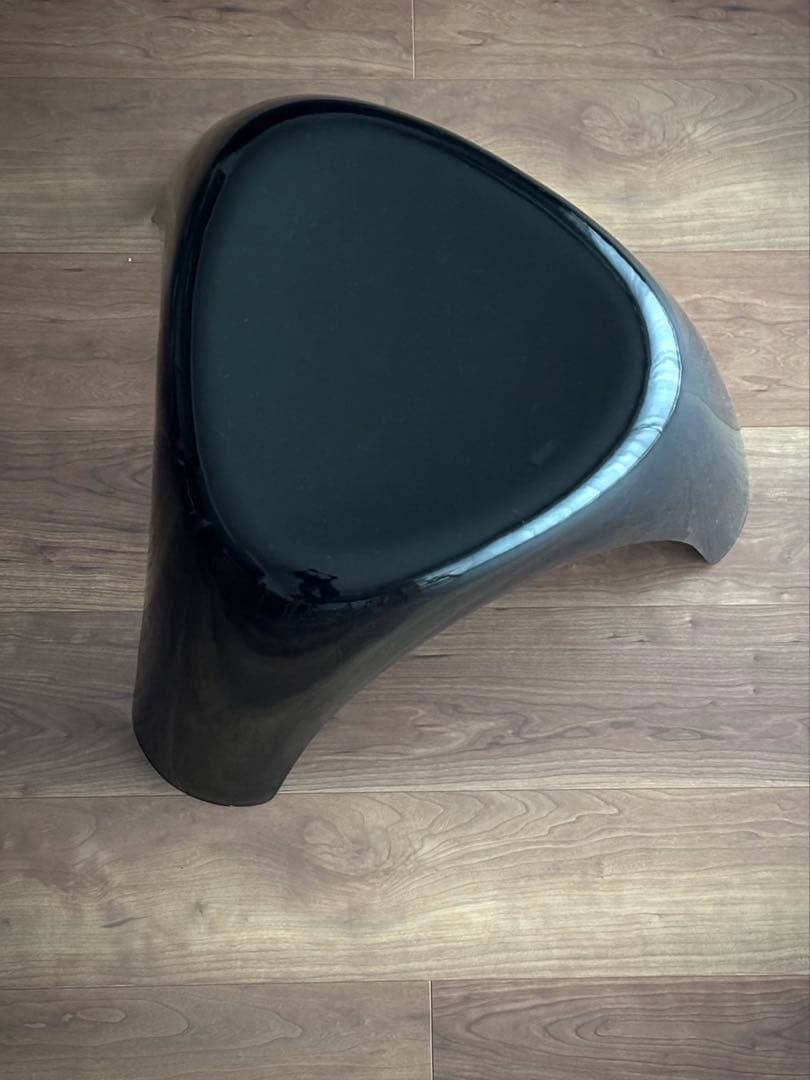 habitat Sori Yanagi デザイン スツール 黒 Sori Yanagi / Monjiro Stool (High) - NICK WHITE