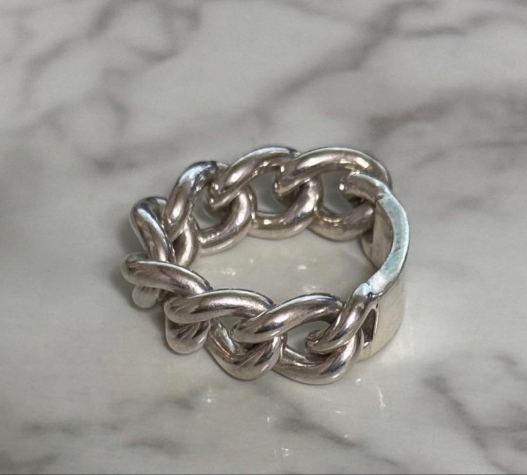 jam home made idチェーンリング 喜平 シルバー 925 - メルカリ