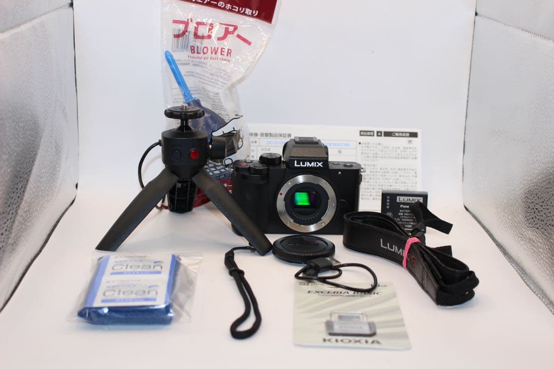 ☆ショット数739回未使用級☆LUMIX DC-G100 ボディ グリップ付き