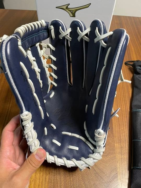 ミズノ グローバルエリート オーダーグラブ ダイバーシティブルー外野用