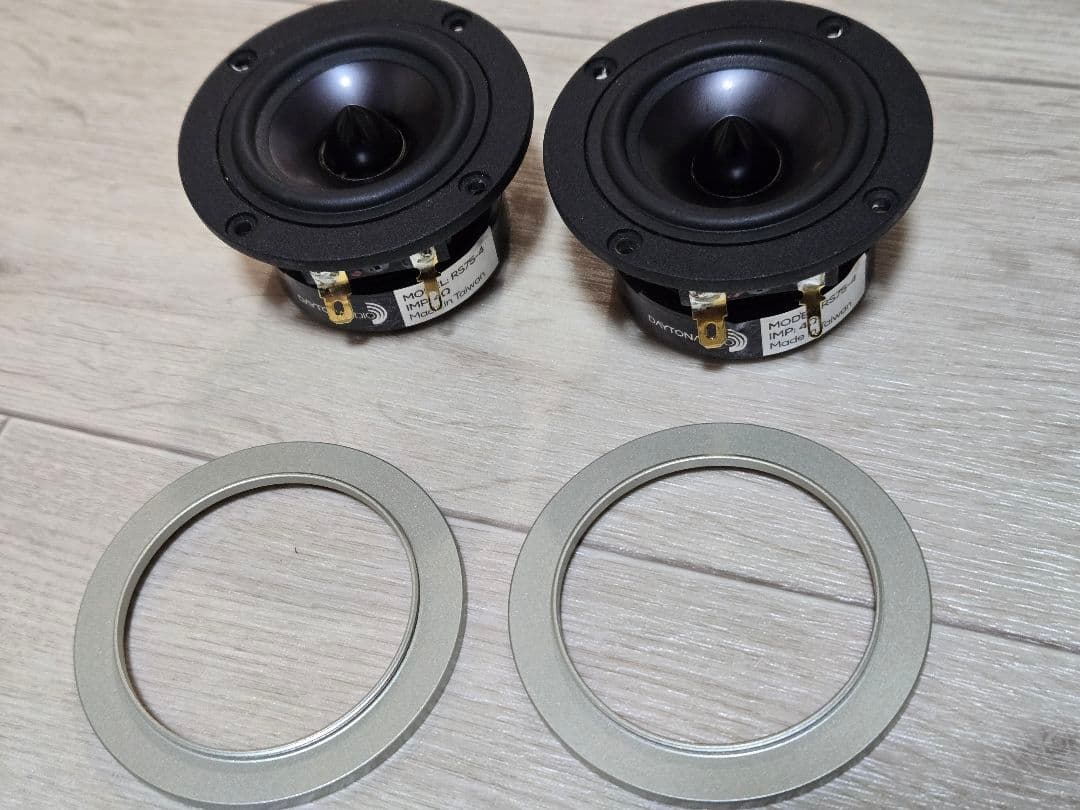 Dayton Audio RS75-4 7.5cm フルレンジスピーカー