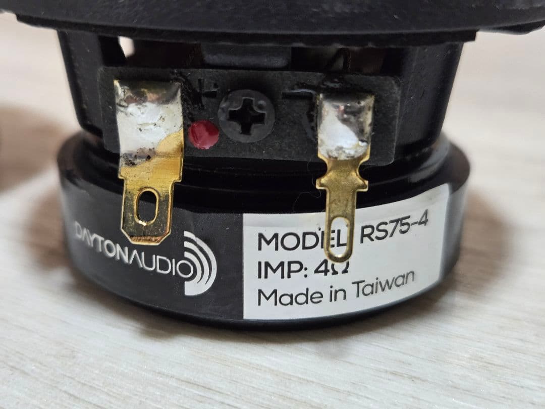 Dayton Audio RS75-4 7.5cm フルレンジスピーカー