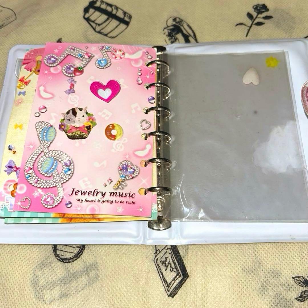 シール帳　当時物　平成　シールバインダー　cutie time シール付き