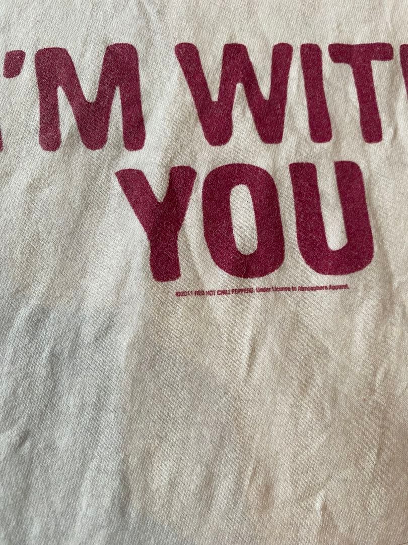 RED HOT CHILI PEPPERS /IM WITH YOU tシャツ