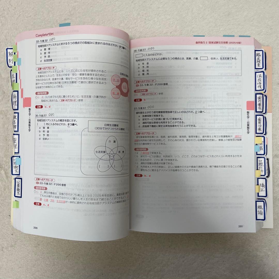 Complete+DH 歯科衛生士 国家試験完全攻略 2025年版 - メルカリ