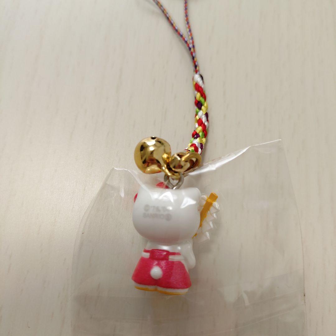 ご当地キティ 根付ストラップ 三重限定〜お伊勢さんバージョン