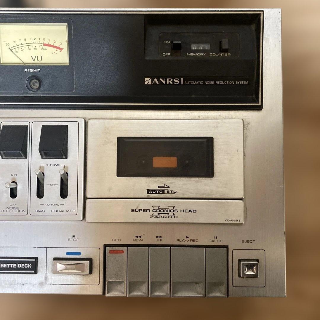 カセットデッキVICTOR KD-668 Mark II - メルカリ