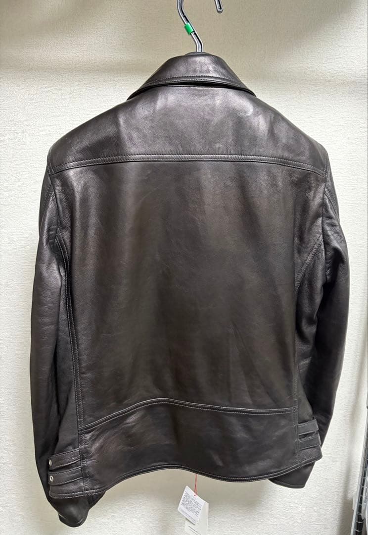 MAISON SPECIALドレスフィットシープレザーダブルライダースジャケット