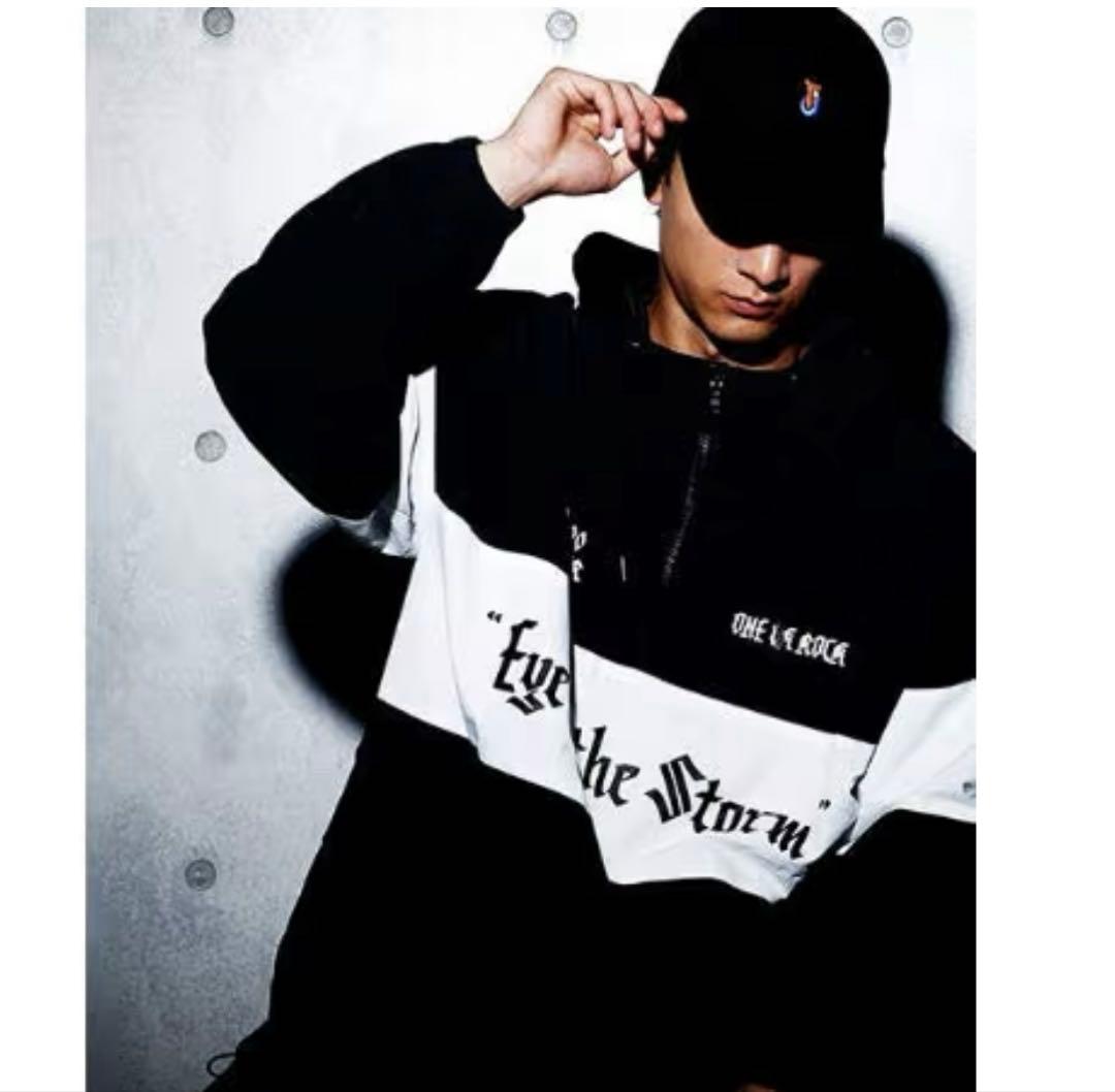 ONE OK ROCK ナイロン プルオーバー パーカー Lサイズ