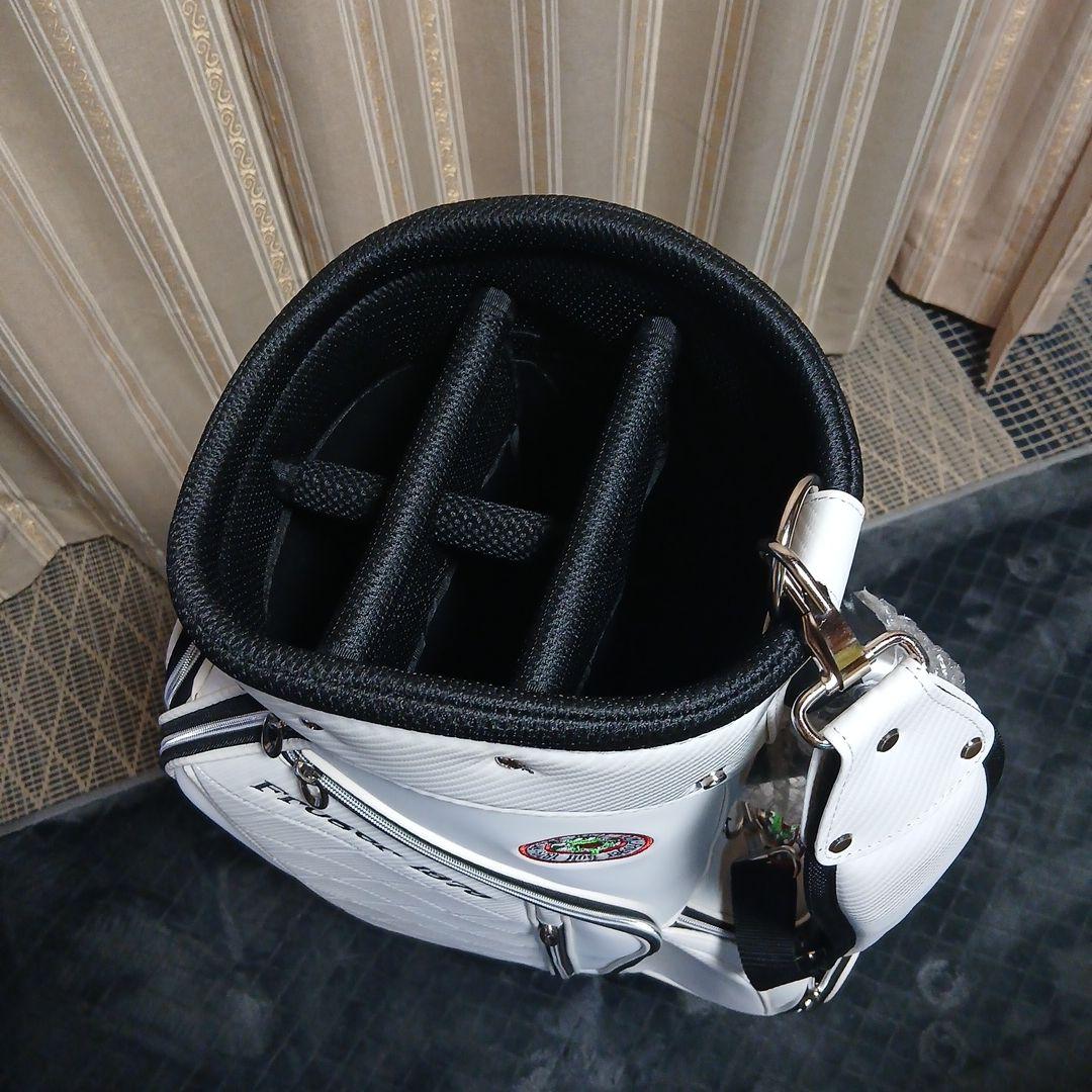 Froger 1979 ホワイトゴルフバッグ(キャリー付) - メルカリ