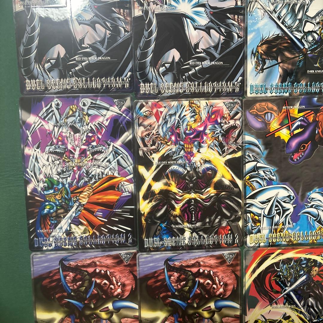 遊戯王 ジャンボカード カードダス 12枚