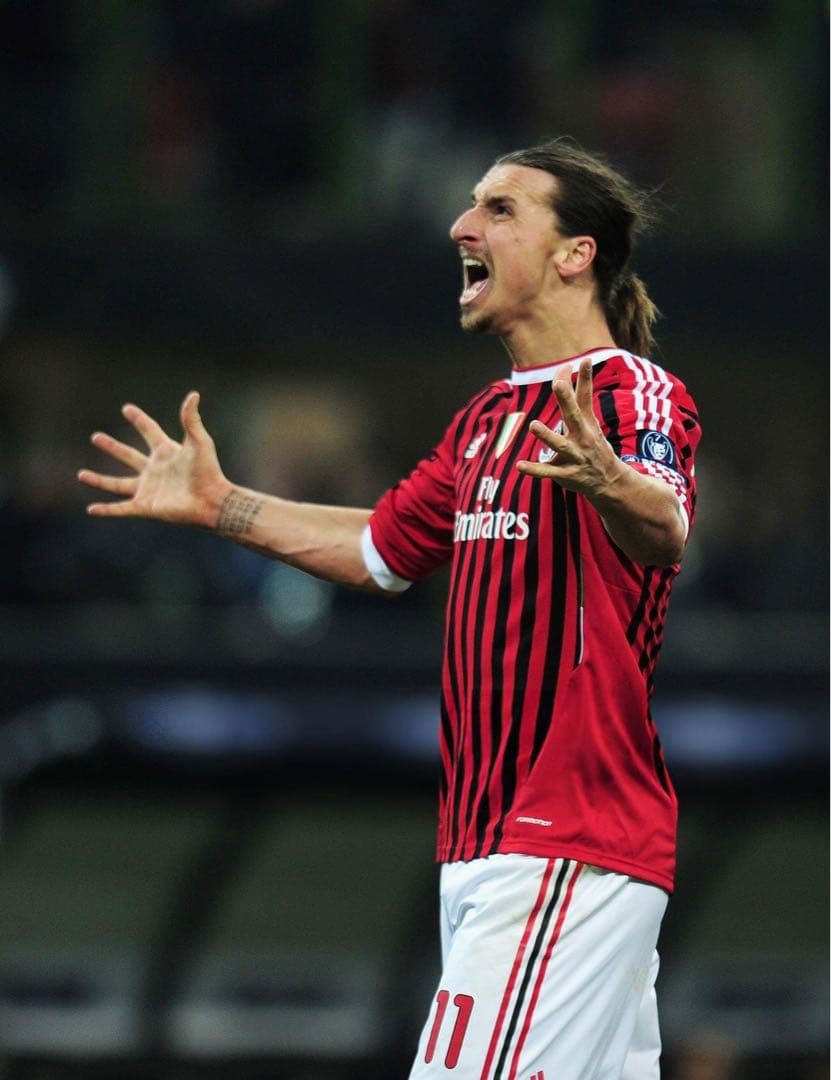 ACミラン 2011/2012 イブラヒモビッチ Mサイズ(日本サイズO) - メルカリ