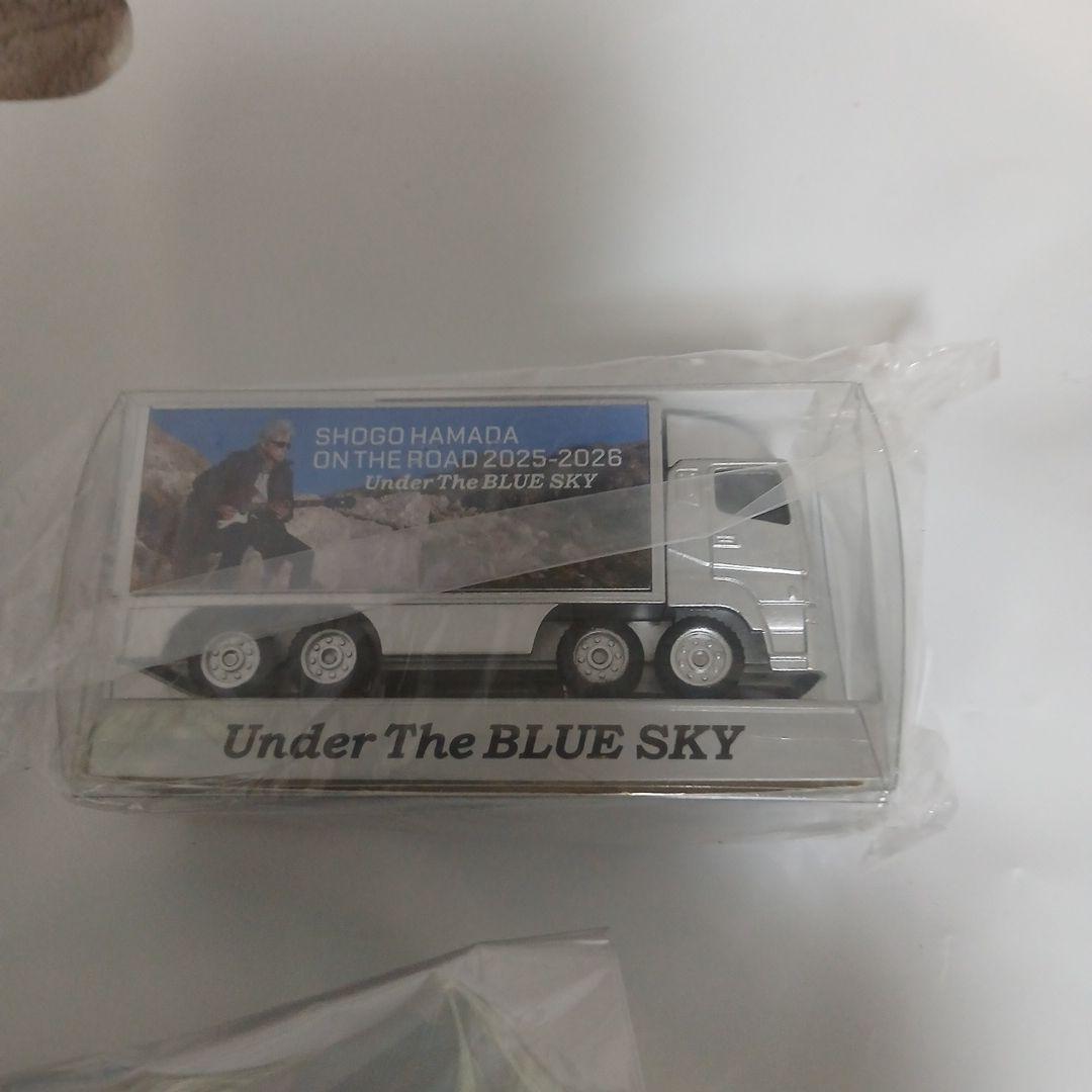 浜田省吾 ツアートラックミニカー&スマートフォンスタンド&レザーキーリング