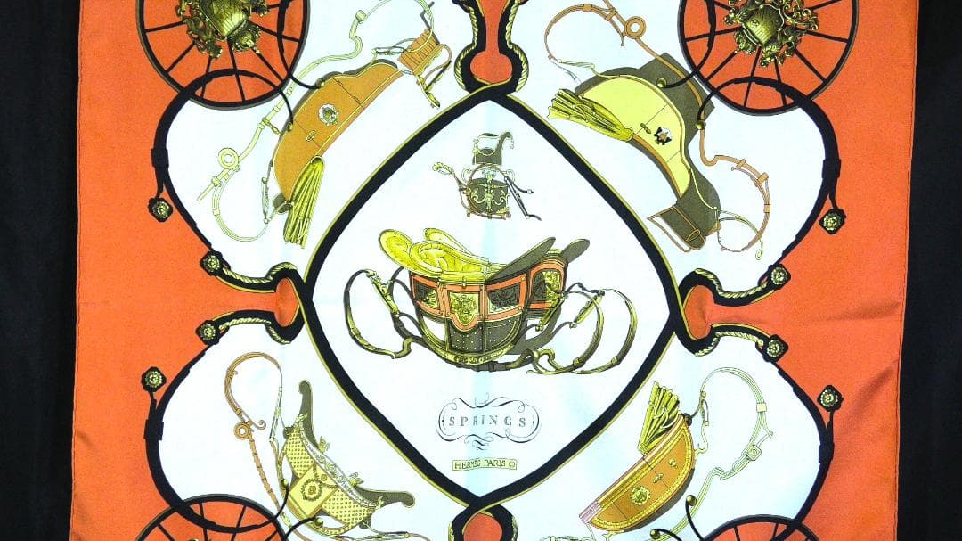 HERMES エルメス 大判スカーフ カレ90 D509 - メルカリ