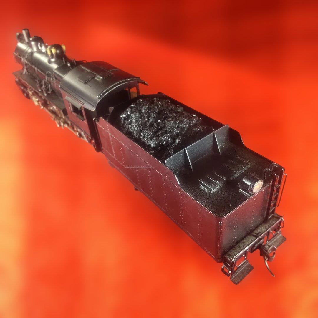 D型外国蒸気機関車、動作確認済み、HOゲージ