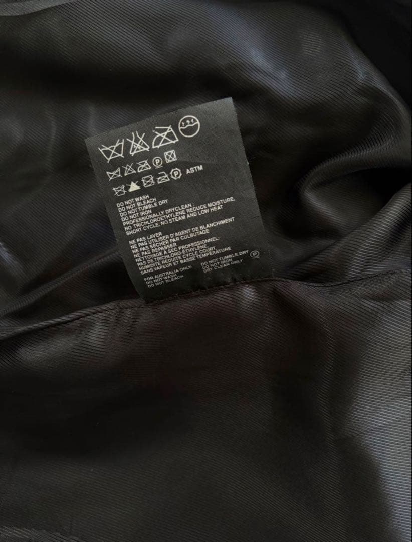 Prada Leather & Wool Jacket IT40 - メルカリ