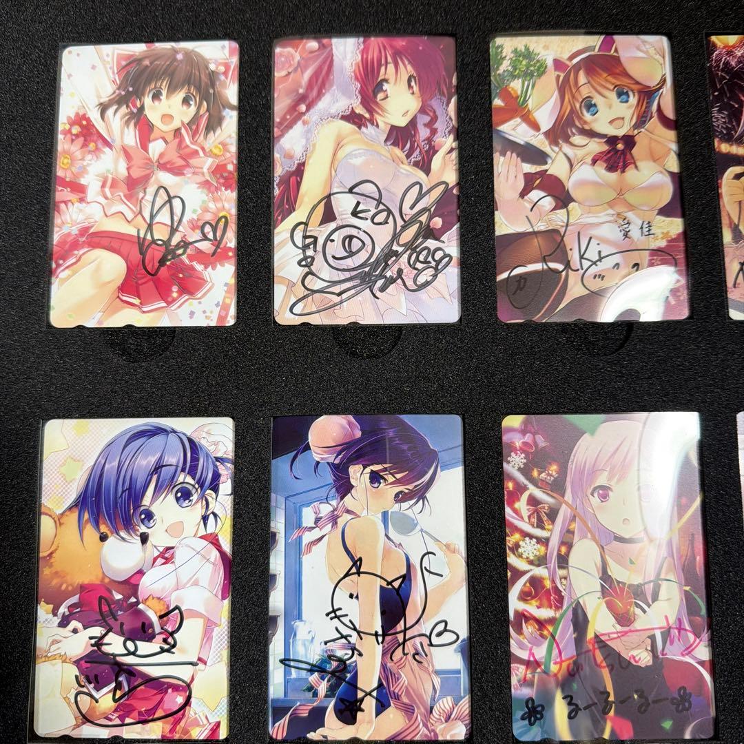 ToHeart2 10周年記念 声優直筆サイン入り カードセット