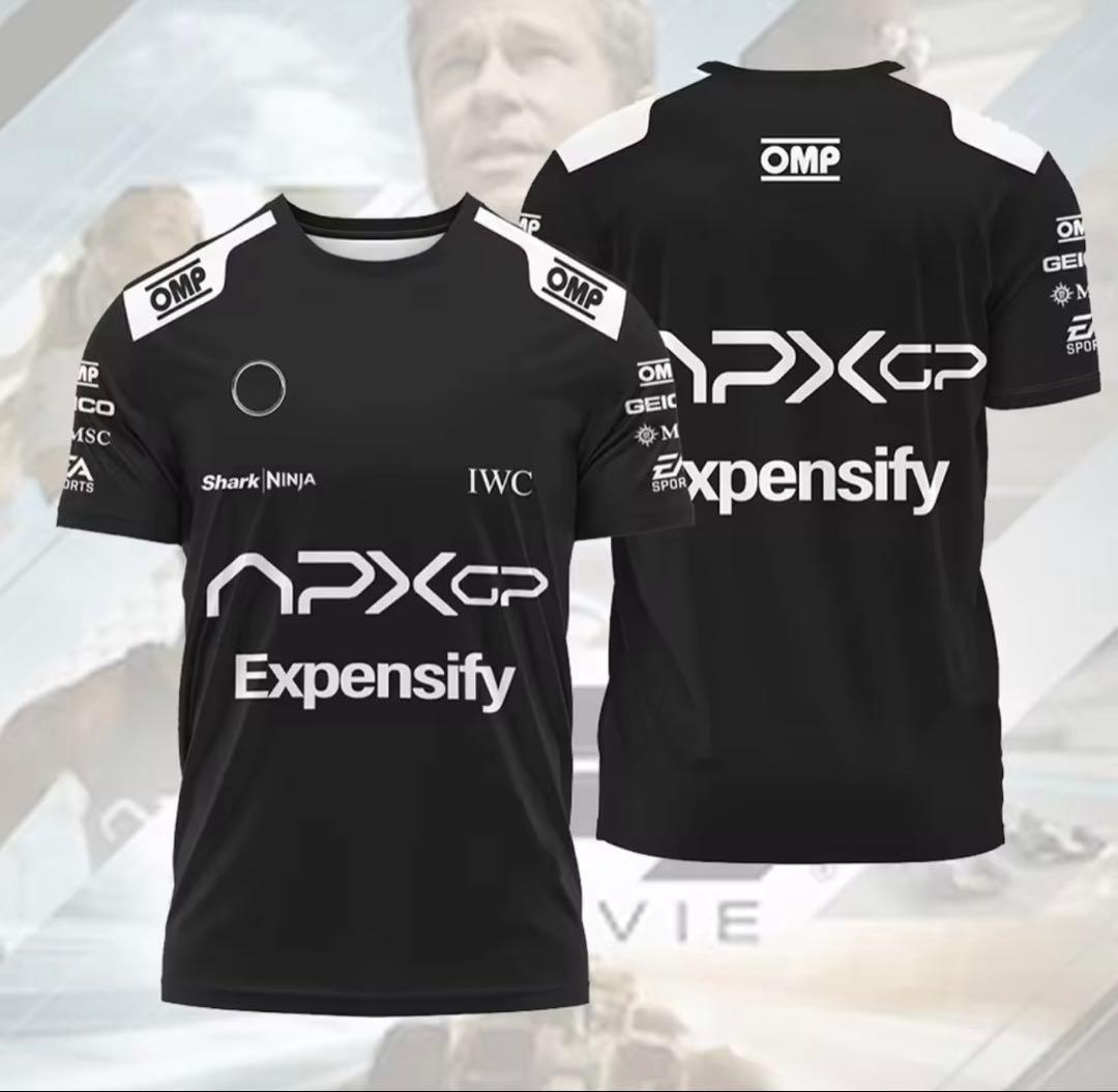 映画 F1 エフワン APXGP ピットクルー Tシャツ ブラッド・ピット