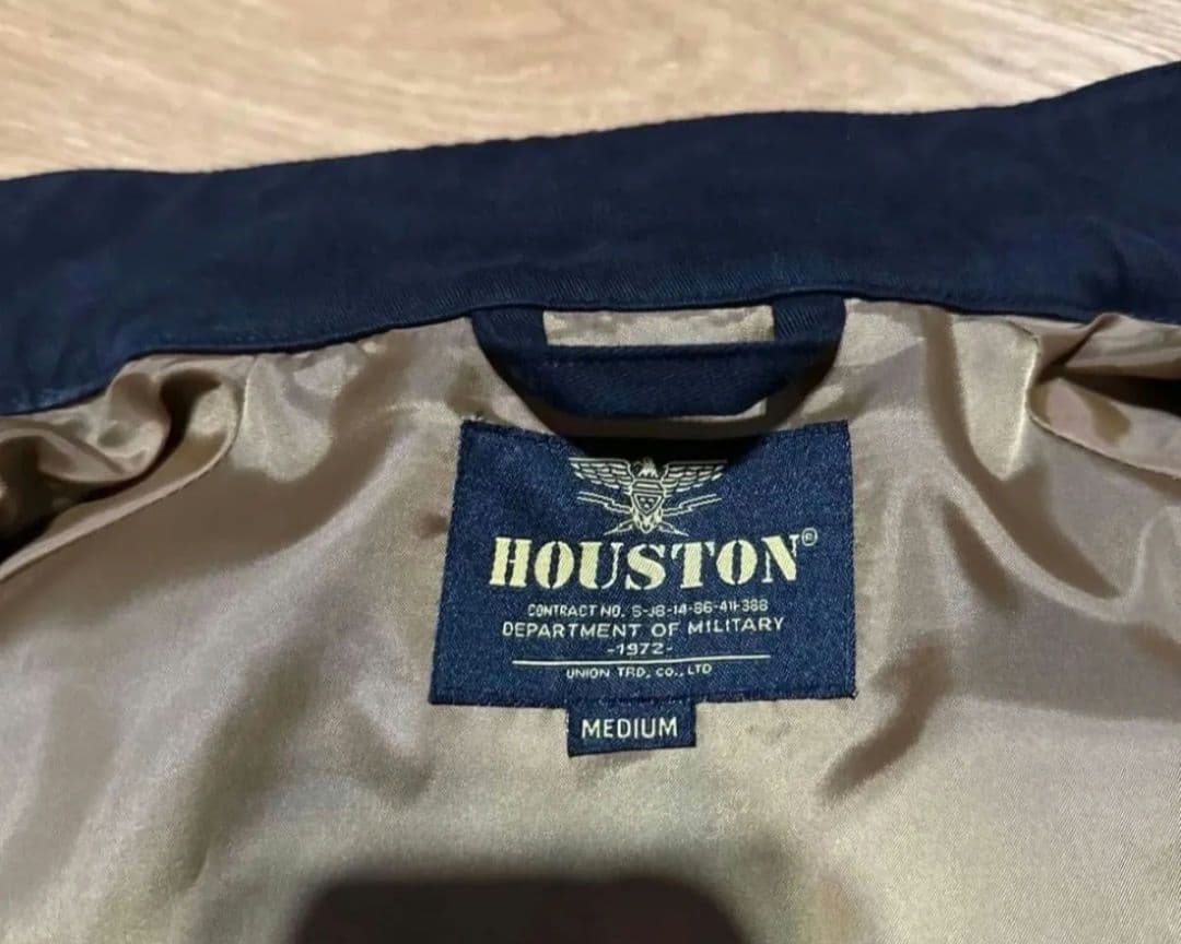 m*w様 HOUSTON 刺繍入り ジャケット U.S.ARMY