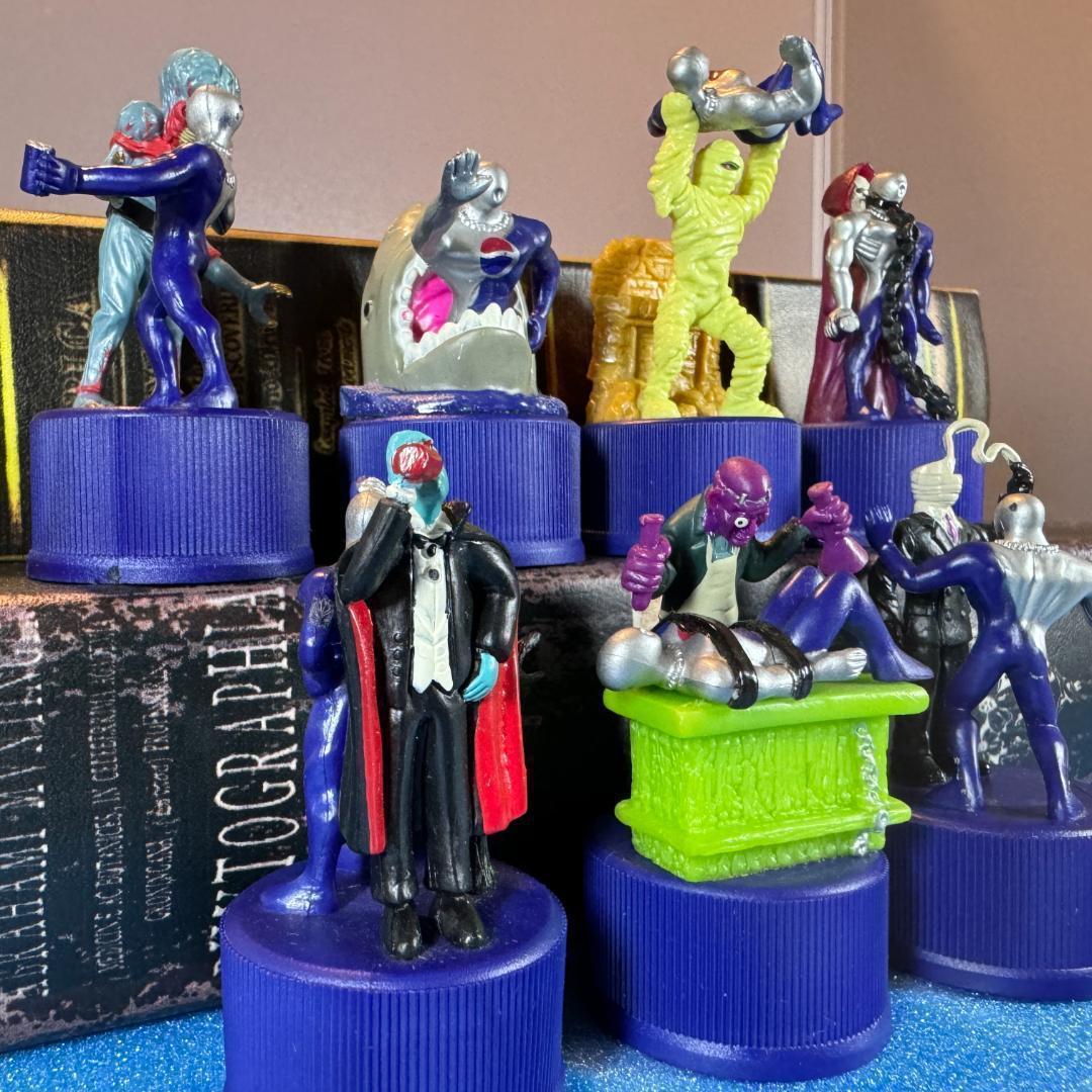 コンプリート ペプシマンキャップ 第1弾 ~ 第5弾全種 PEPSI【1998