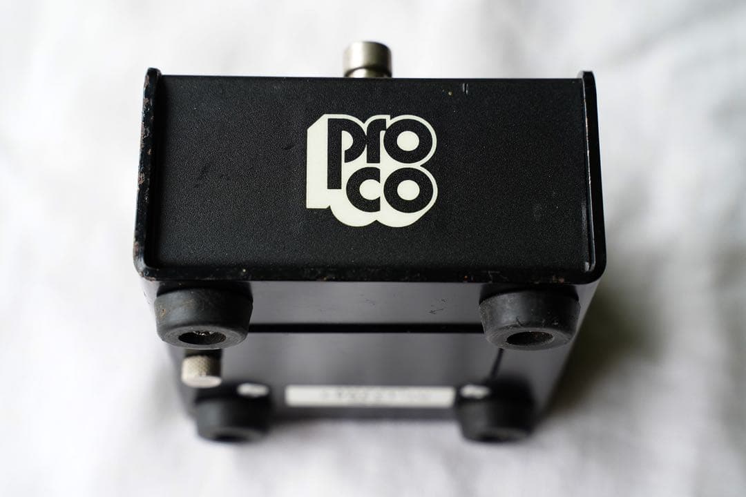 最初期 銀ネジ リベット付き 89年製 Proco RAT2 - メルカリ