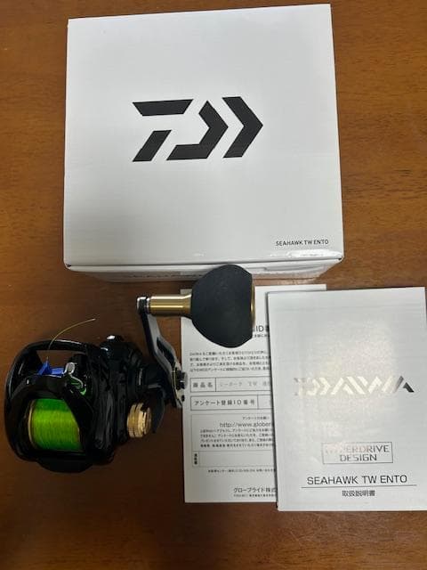 シ*ン様 ダイワ SEAHawk TW ENTO リール 23 SEAHAWK TW ENTO – Bass-Tokyo
