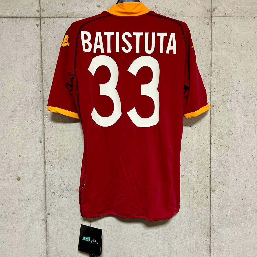 新品/タグ付き】02/03 ASローマ ♯33 バティストゥータ 【Lサイズ