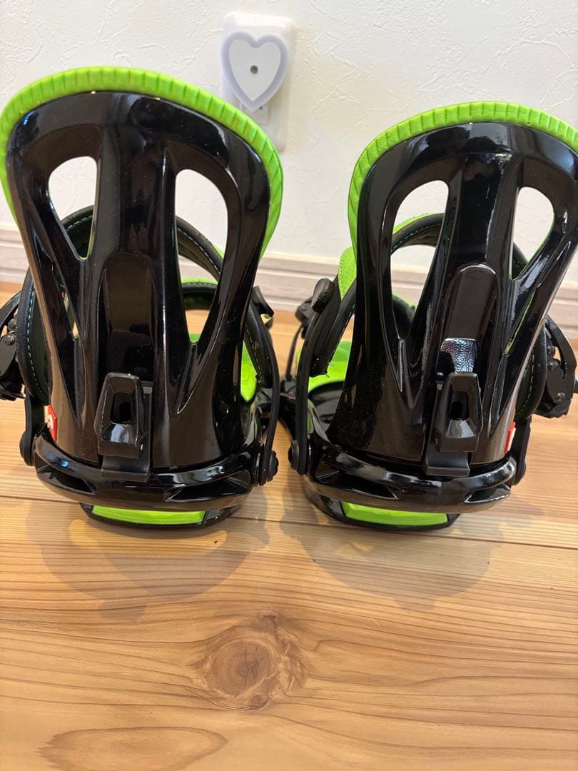 head スノーボードビンディング 緑/黒 バインディング - メルカリ