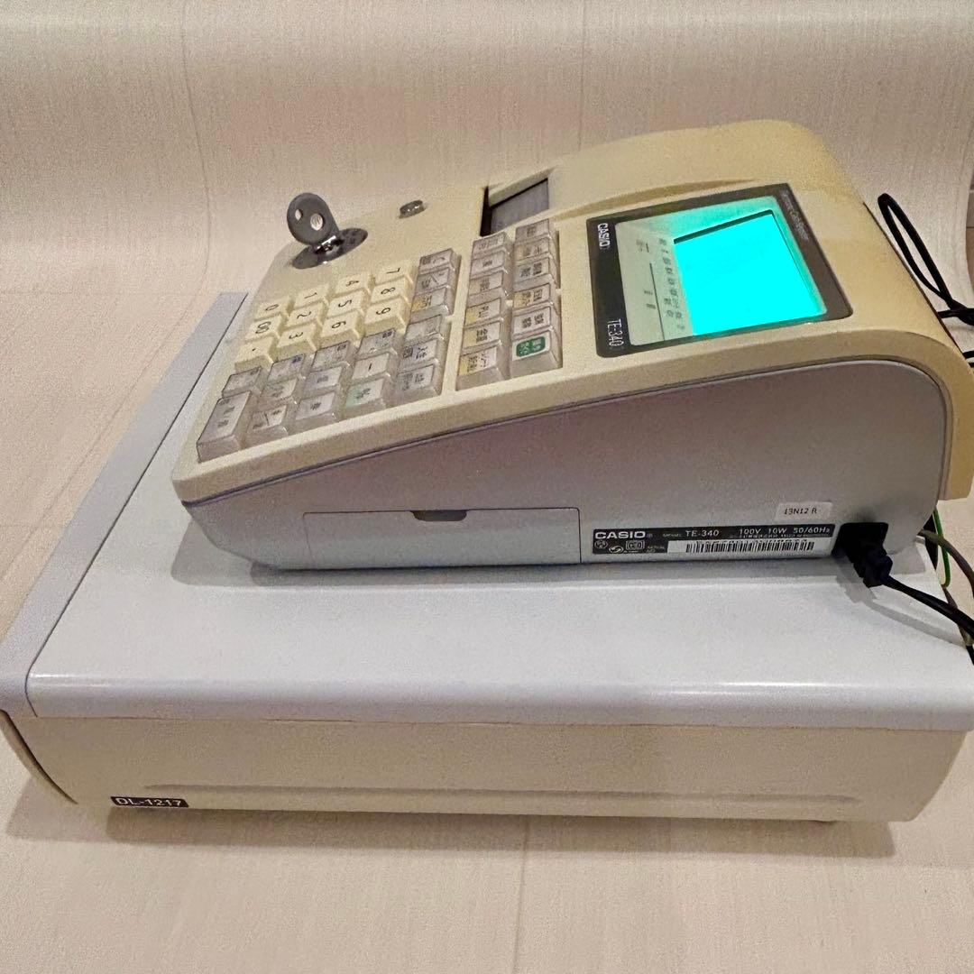 CASIO レジスター TE-340 - メルカリ