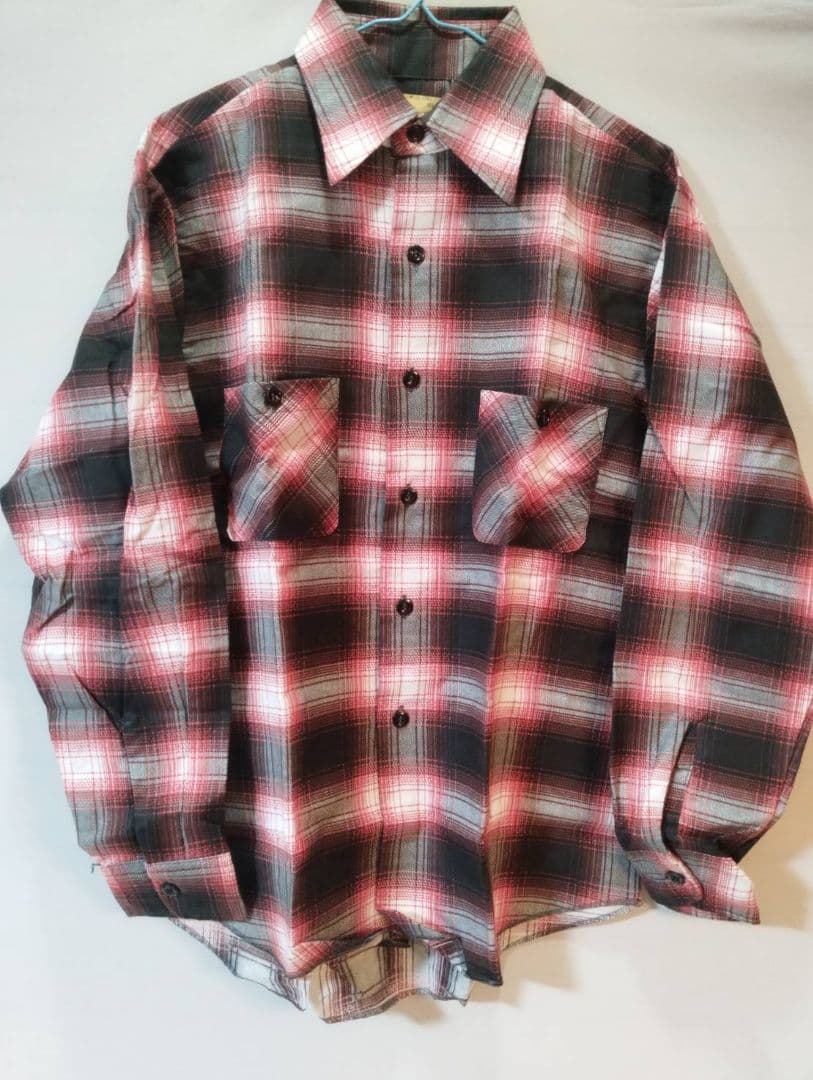 カート コバーン着同 Sears ネルシャツ デッドストック - メルカリ