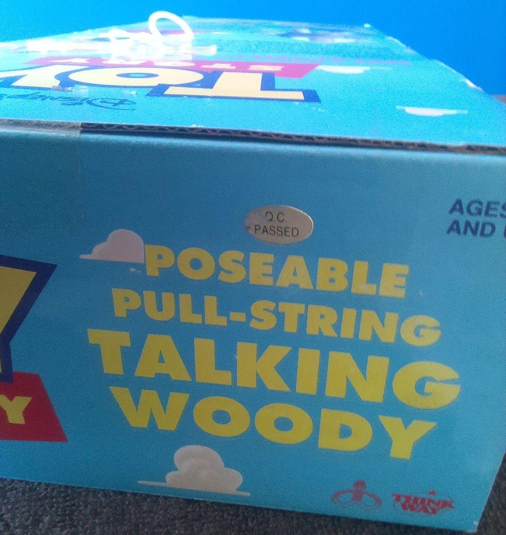 95年製ウッディ 1stトーキング実寸大ドール トイストーリー 超レア新品