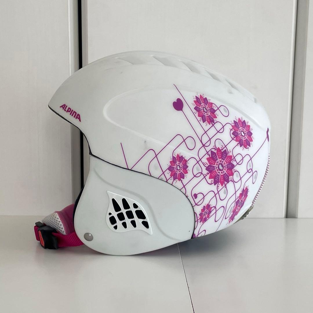 ALPINA アルピナ スキー ジュニア用 ヘルメット ゴーグル 54-58cm