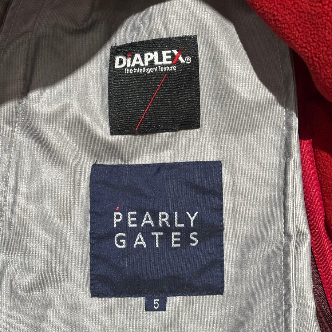 美品PEARLY GATES 4way フルジップジャケット ベージュ系 L 高価